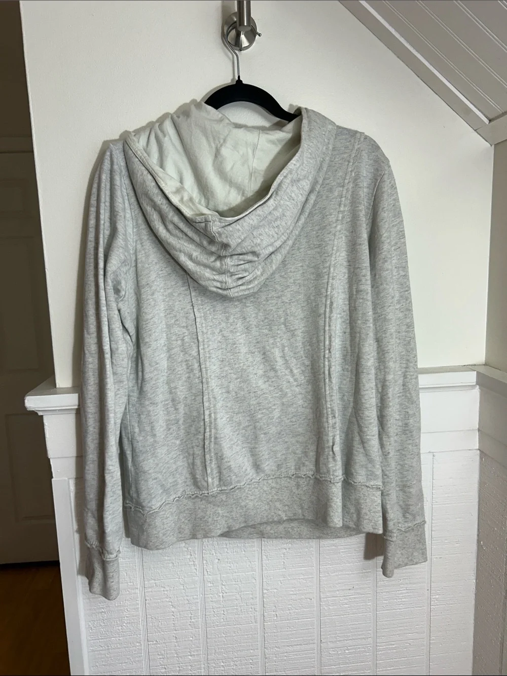 Harley Davidson Logo Hoodie Light Gray, women’s medium